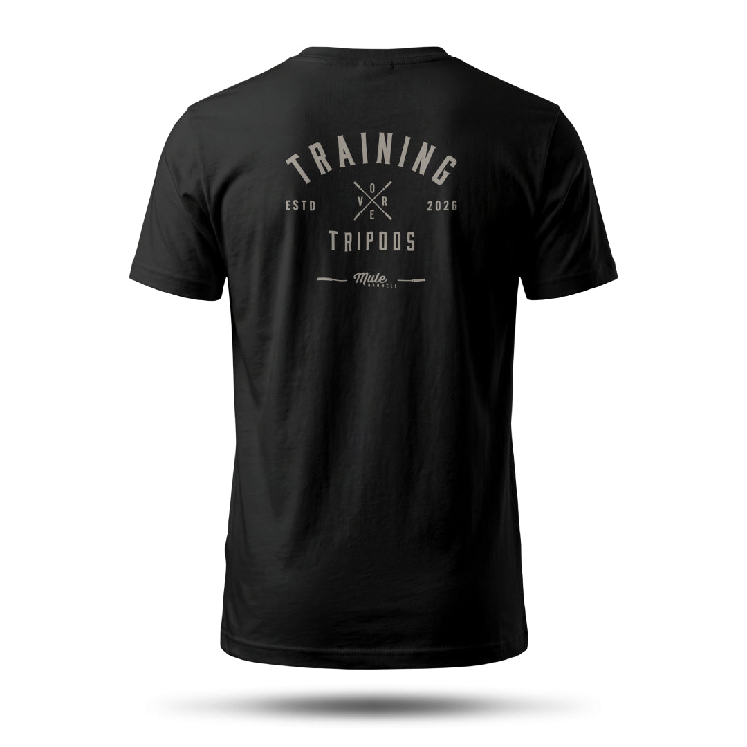 Training Over Tripods Text Edition Tee