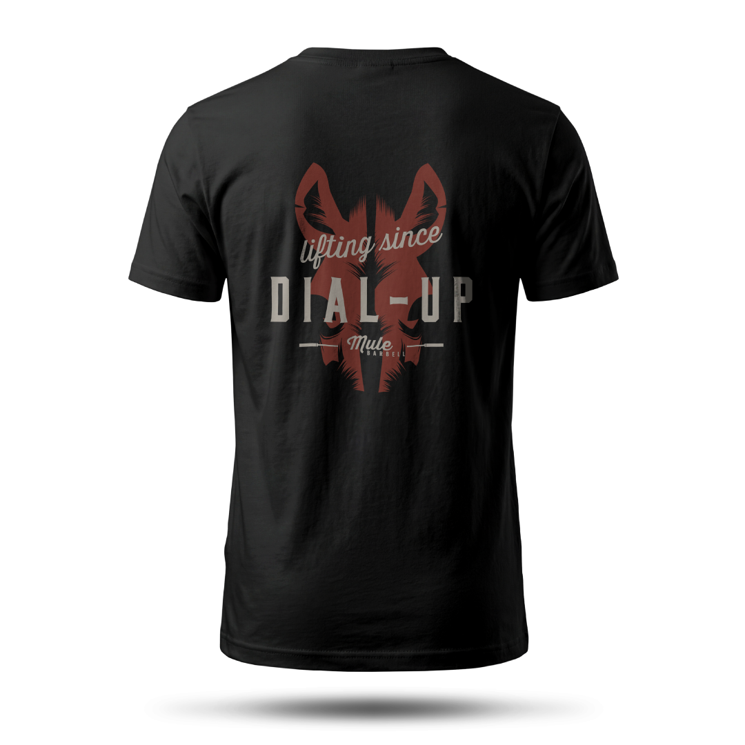 Lifting Since Dial Up Graphic Edition Tee