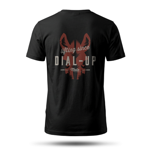 Lifting Since Dial Up Graphic Edition Tee